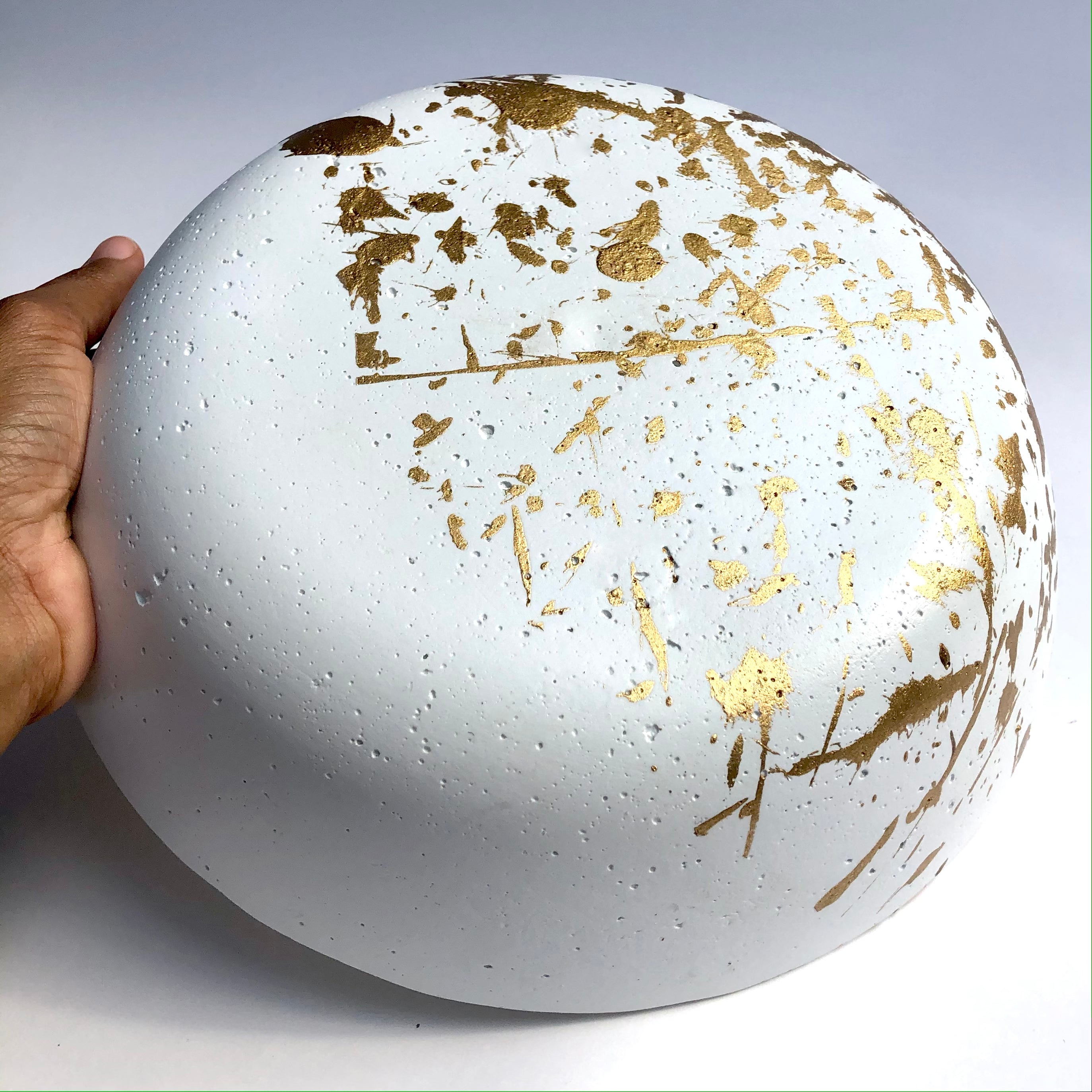 Gold Splatter Bowl