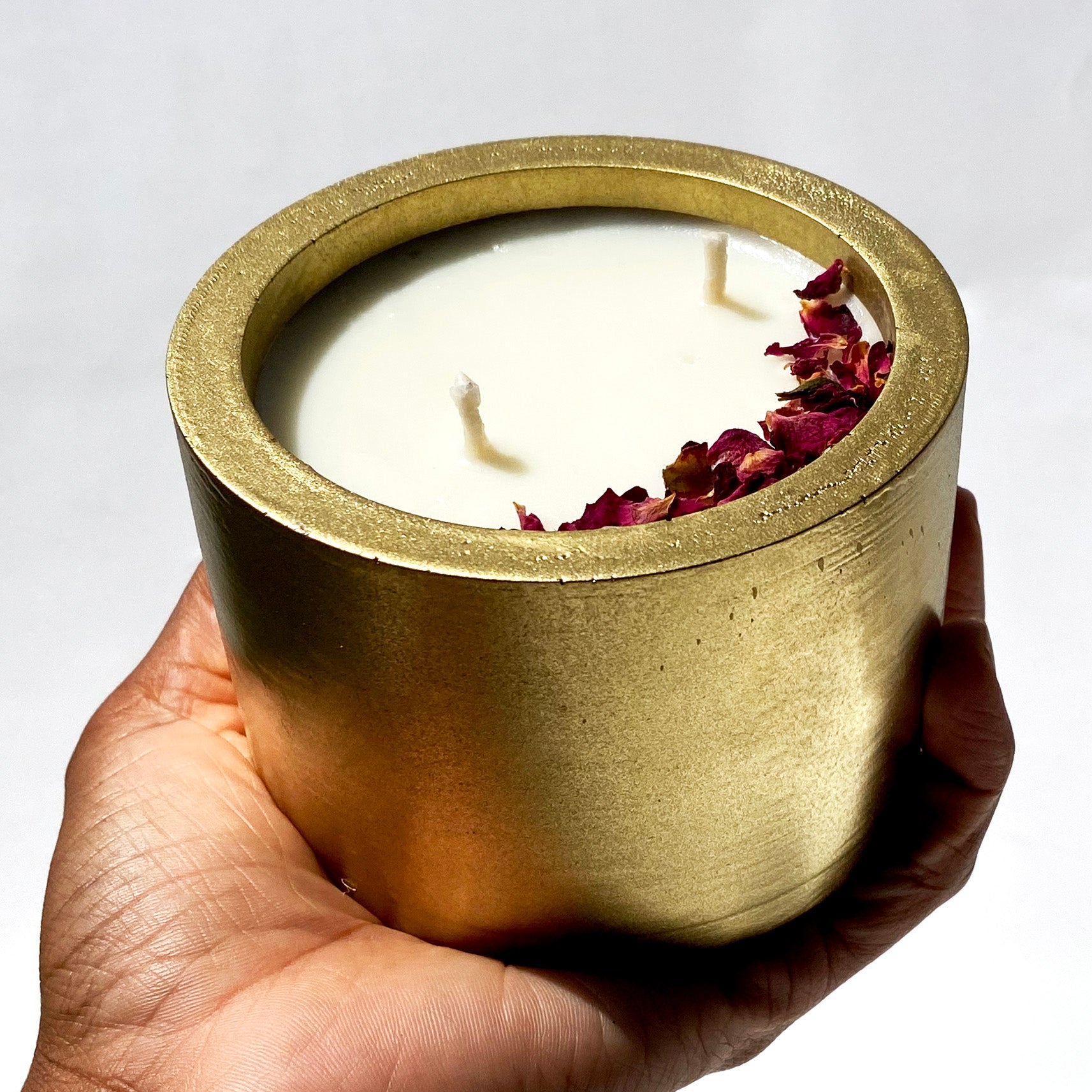 Soy Candle - Gold Jar