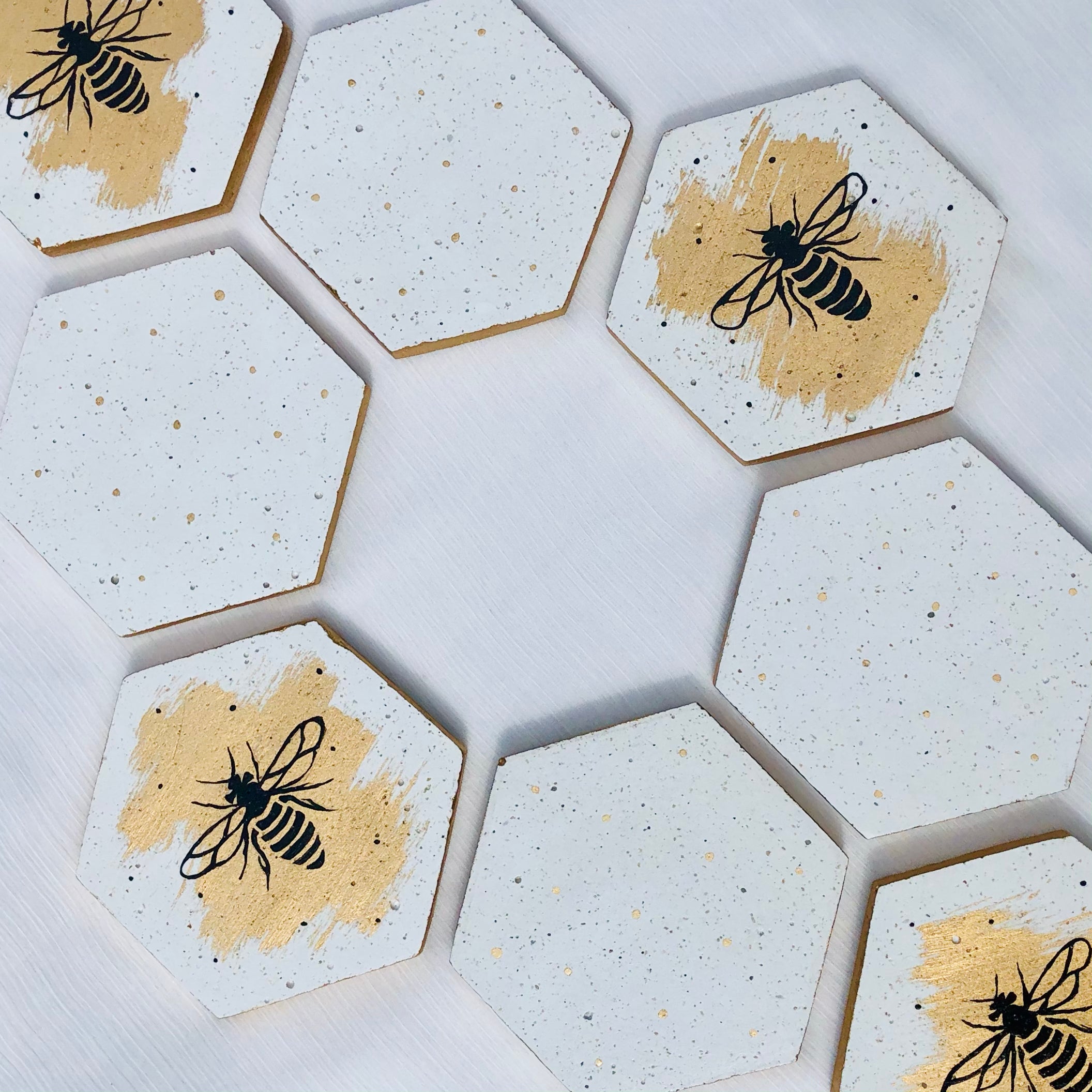 Bee Coasters